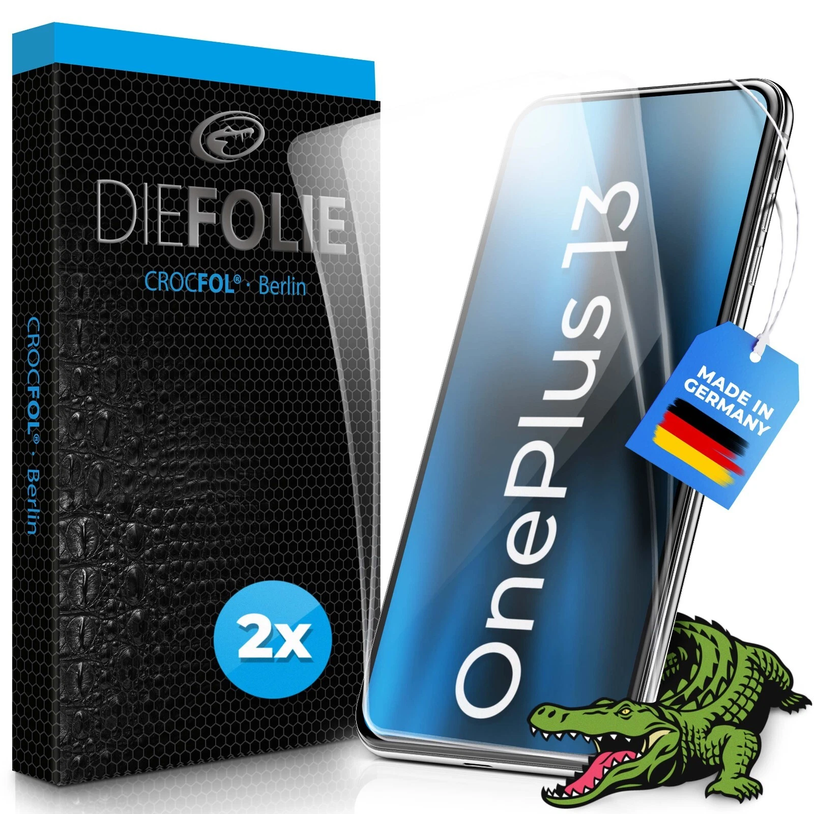 Crocfol THE FILM for OnePlus 13 - 2 Pack Premium Screen Protector