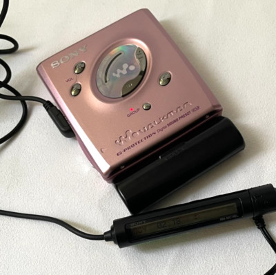 SONY MZ-E505 MDLP MD Walkman Portable Minidisc Player Pink | eBay
