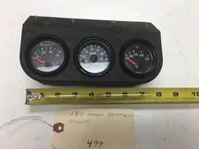Vdo 3 Gauge Set With Display. Pressure Tachometer And Temperature.