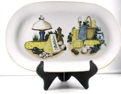 Kahla German Democratic Republic Vintage Cheese / Appetizer Serving Plate