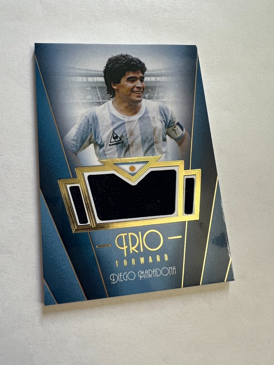 futera PLATINAM マラドーナ 2024 Futera Unique Diego Maradona Trio Forward Jersey Patch