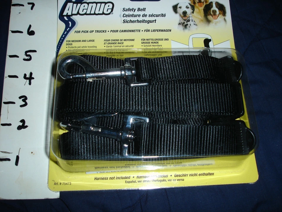Cinturón de seguridad para perros medianos y grandes AVENUE paquete sellado nuevo Foto 2 de 4