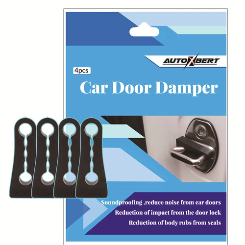 4X Car Sound Damper Lock Door Buffer Seal For Nissan Noise Reduce