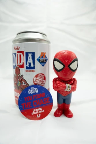 Glow Chase Spider-Man Serie de TV Japonesa Funko Soda PX Exclusivo RARO AP