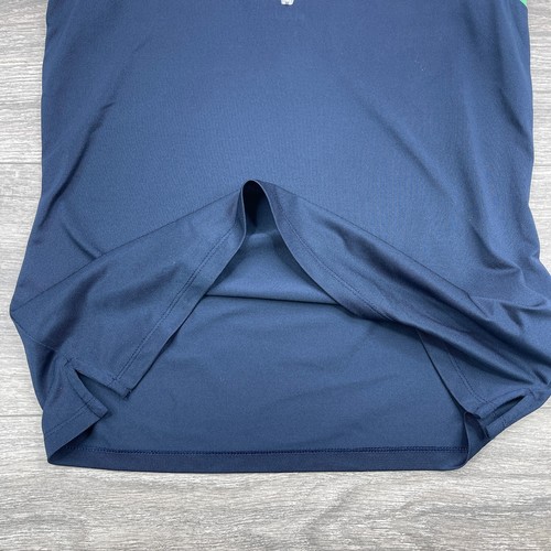 RLX Ralph Lauren Polo Vest Womens XS Navy Sleeveless Mock 1/4 Zip Tailored Golf - Picture 7 of 13