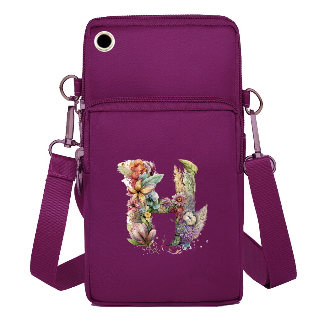 Women Cross Body Mobile Phone Pouch Shoulder Bags Coin Wallet Purse