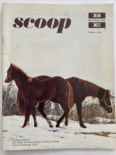 Collectible Bucyrus Erie 1978, Number 1 Scoop Magazine Panama Canal Remembered