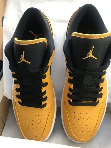 jordan 1 black university gold