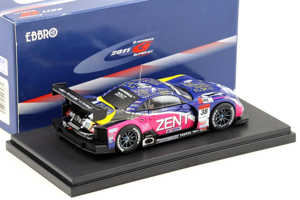 1:43 Ebbro Lexus SC430 Eccellente GT500 Centro Cerumo SC430 2011 #38 Tachikawa - Immagine 2 di 3