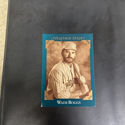 1992 STUDIO HERITAGE SERIES WADE BOGGS BC-3