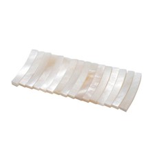 Set Of Guitar Rosette Inlay 4 5/16"x1/8"x3/64" 110x3x1.2mm Lutiher White