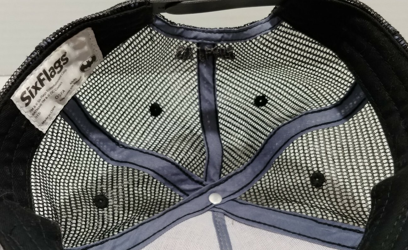 Batman Six Flags Snap Back Hat! - image 7