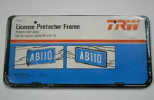 TRW Service Line Slimline Universal License Plate Mounting Frame - USA
