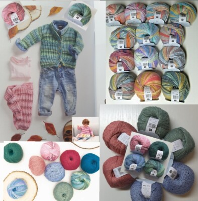 50g Rico Design Baby Dream dk COLOR od.TWEED - a Luxury Touch weiche Babywolle 