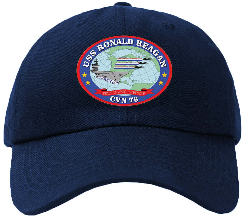 【値下げ】USS Ronald Reagan CVN 76 キャップ Amazon.com: Ronald Reagan USS CVN 76 Commissioning Baseball