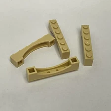Lego 92950 Beige Replacement Parts Pieces Lot of 4