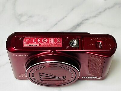 Digital Camera Canon PowerShot SX720 HS Red 20.3MP 40x Wi-Fi Digital Camera Canon PowerShot SX720 HS Red 20.3MP 40x Wi-Fi