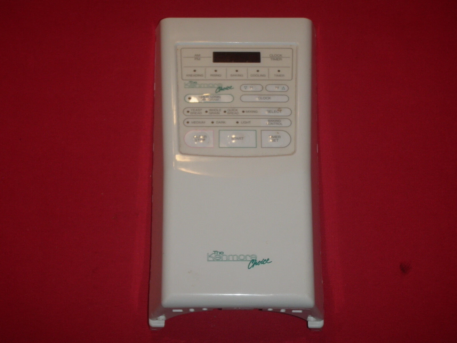 Kenmore My Choice Bread Machine Control Panel for Model 69623