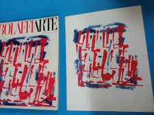 BOLAFFI ARTE 1973 PIETRO CONSAGRA FOTOLITOGRAFIA NON NUMERATA PICASSO GIACOMETTI