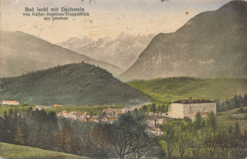 AK aus Bad Ischl mit Dachstein, Oberösterreich   (D14) - Afbeelding 1 van 2