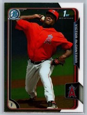 2015 Bowman #BCP128 Victor Alcantara Chrome Prospects *AN
