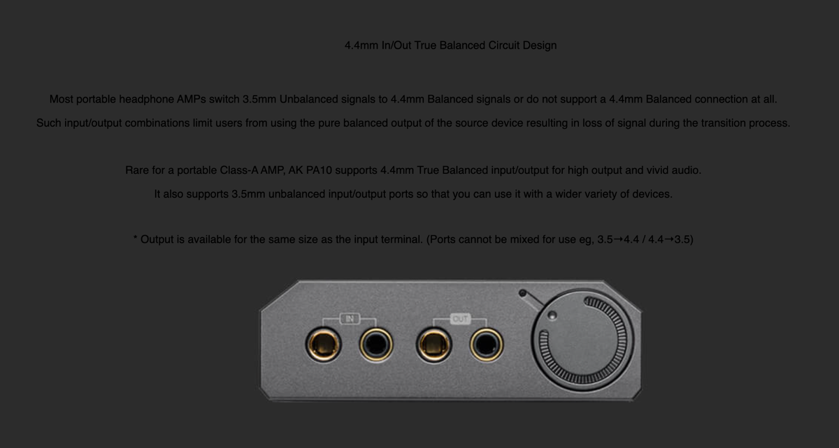 アンプ AK PA10 Astell&amp;Kern AK PA10 Amplifier