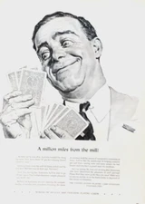 U.S. Playing Card Co. Cincinnati Ohio WWII Vintage 1943 Print Ad #1153