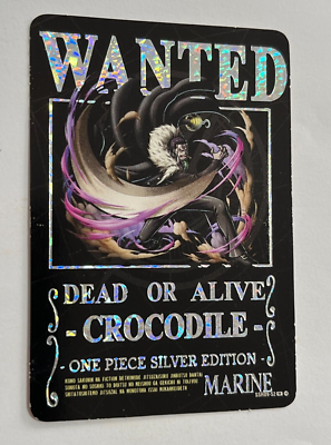 2024 ONE PIECE Card Game TCG #382 CROCODILE WANTED Peru Edition
