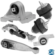 Engine Motor Mounts & Transmission Mount 6PCS Set Fits Volvo XC90 12-07 3.2L