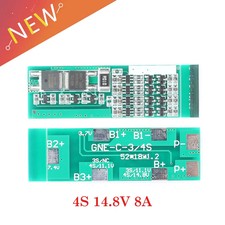 4S 8A 18650 Li-ion Battery Protection Board BMS Charging Module 14.8V