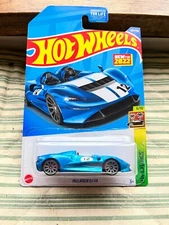 Hot Wheels McLaren Elva Blue #12
