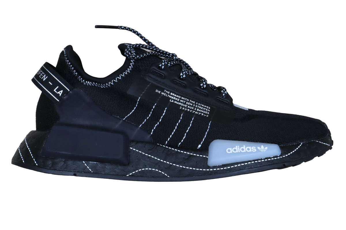 Size 5 - adidas NMD R1 V2 J Black