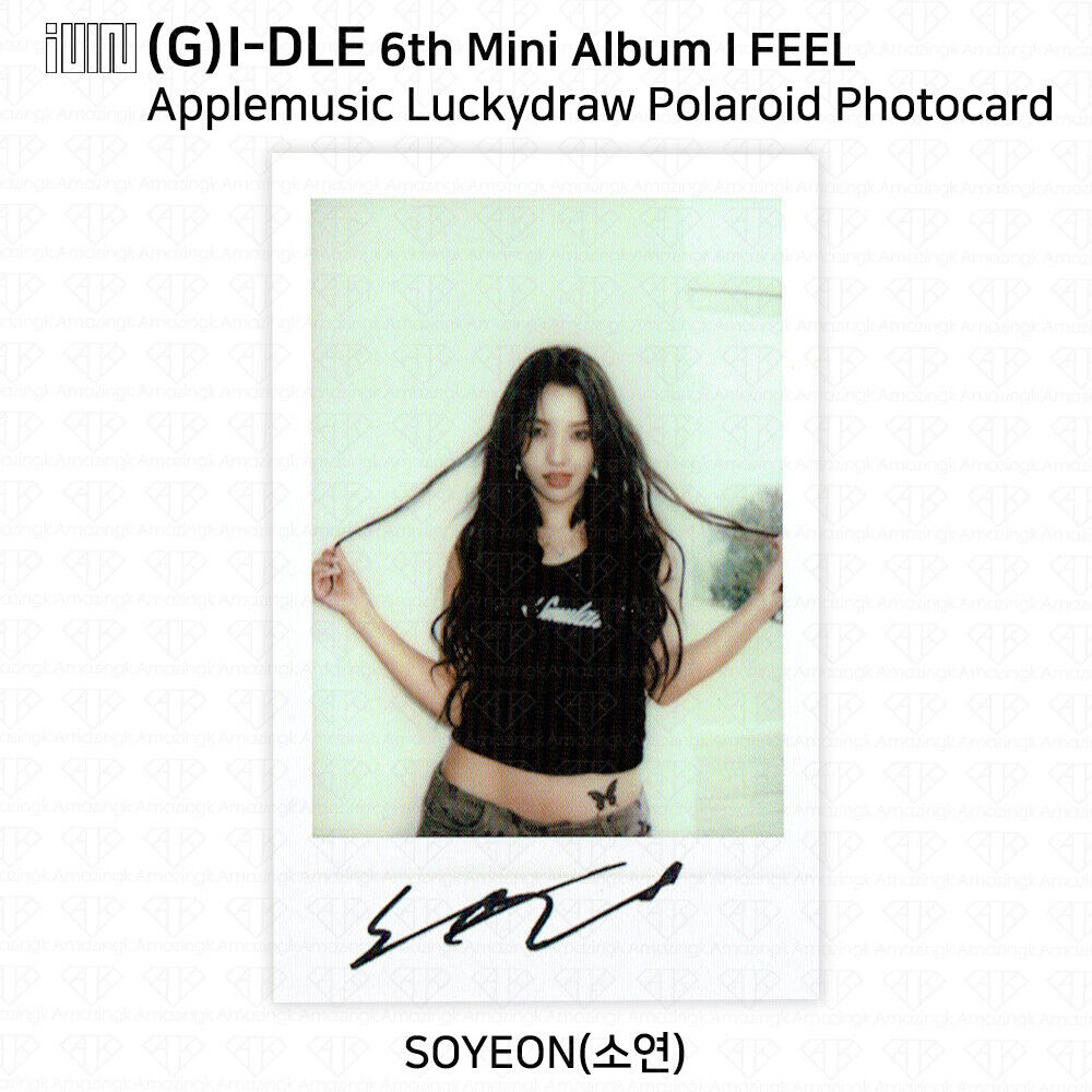 G)I-DLE G-IDLE IDLE 6th Mini Album I Feel Apple music Lucky G)I-DLE G-IDLE IDLE 6th Mini Album I Feel Apple music Lucky