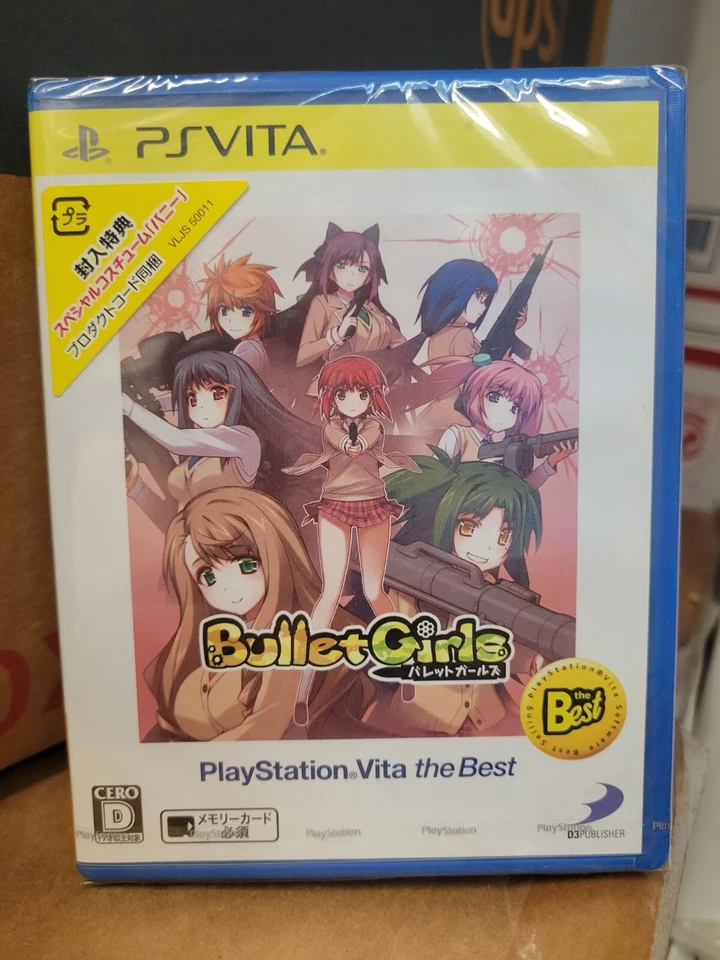 Bullet Girls the Best (2014) New Factory Sealed Japan Playstation Vita PSV Impor - Image 3 of 4