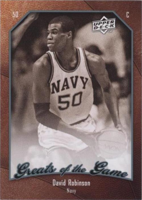 2009-10 Upper Deck Greats of the Game - David Robinson #80 - 1 of 2