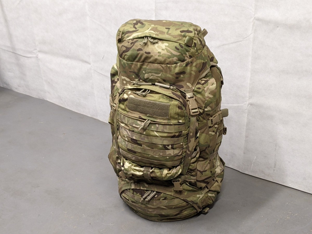 British Army Military MTP Camo Rucksack Virtus GU 90L Bergen - Main Image