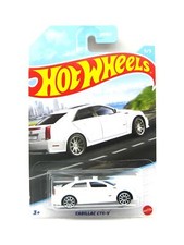 Hot Wheels Cadillac CTS-V blanco 1:64