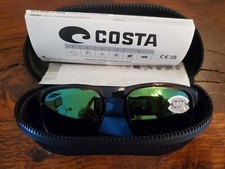 Costa Del Mar Irie Tortoise w/Green Mirror Glass Lens Sunglasses
