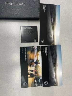 Manual Del Propietario 2021 MERCEDES BENZ Clase E Coupe Set OEM - Imagen 1 de 4