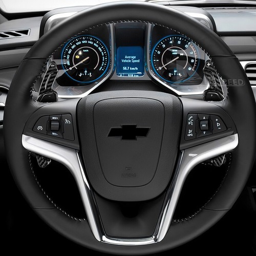 Carbon Fiber Steering Wheel Paddle Shift Extensions Shifter For Camaro 2012-2015 - Imagen 4 de 8