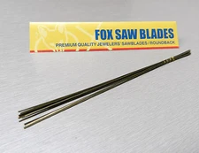 Saw Blades Jewelry Making 12 Blades for Jewelers Saw Frame #4 Fox Brand Germany