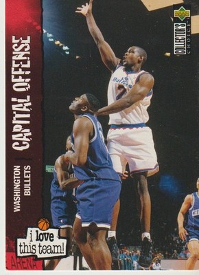 Collectors Choice 1996 NBA Washington Bullets #184