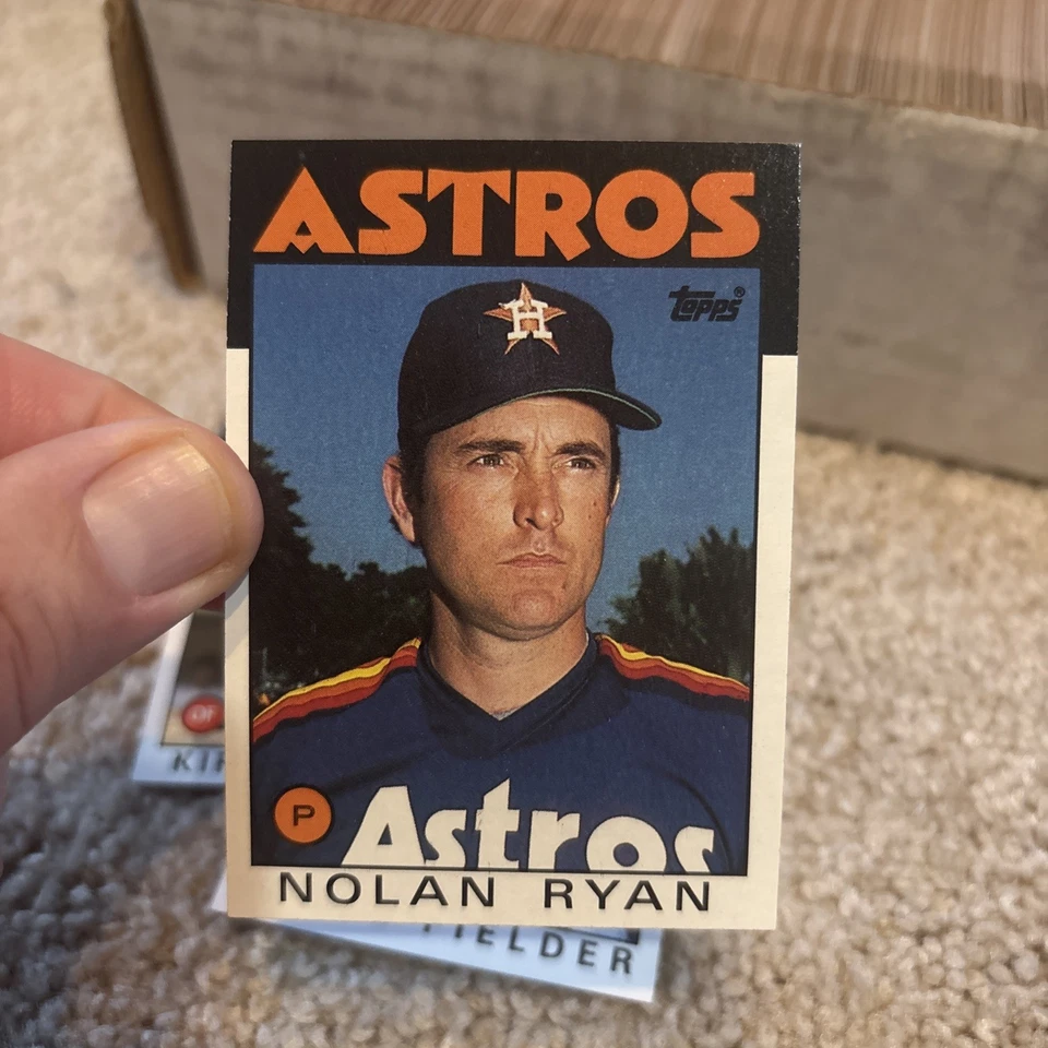 1986 Topps Baseball Complete Set #1-792 - Nolan Ryan Cecil Fielder RC Near Mint+ - Image 4 of 4