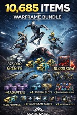 Warframe - Gocce TW | Frammenti Arconti, Pelli e Ricompense + Regalo (10.685 Articoli)