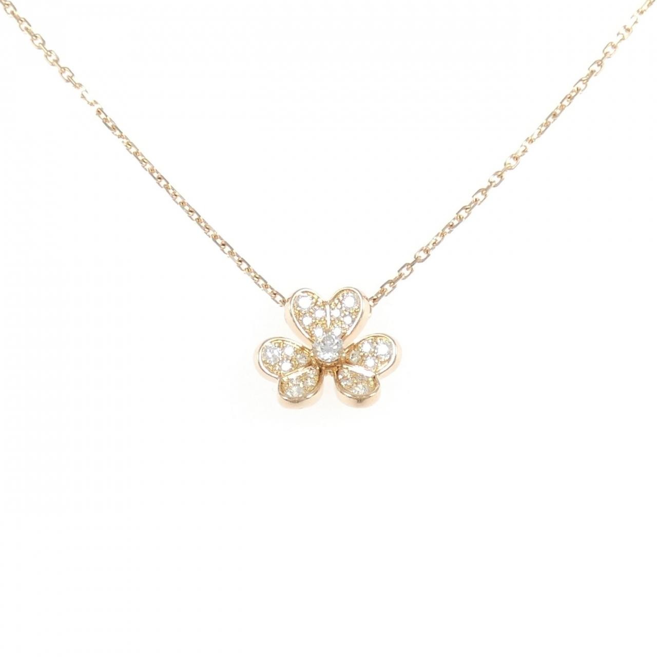 Authentic Van Cleef & Arpels Frivole Mini Necklace #270-004-247-8765