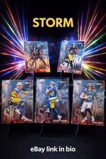 2025 STORM Hunter Ferguson Johnson Burden And Harris Rookie Cards