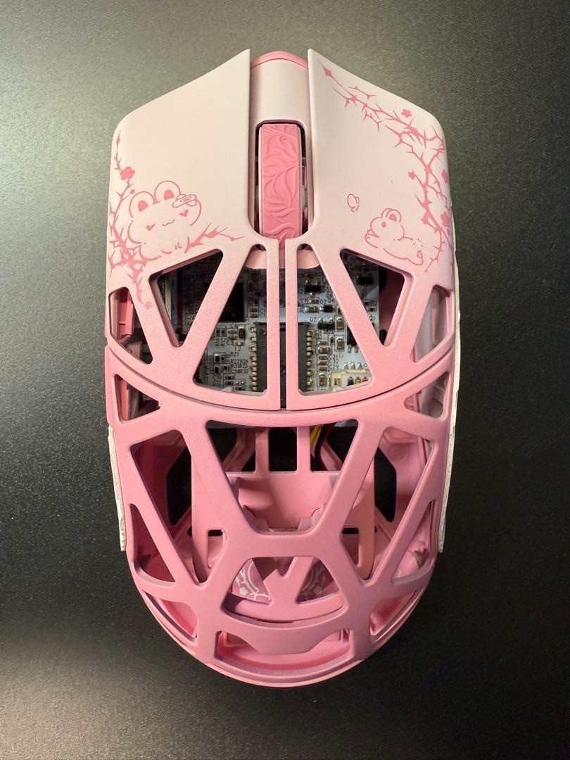 マウス・トラックボール WLMOUSE BeastX Pro Tempered Pink Rabbit WLMouse Beast X Mini Pro - Ultra-Light Gaming Mouse – WLmouse