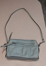 Simply Vera Wang Crossbody Mint Green Handbag