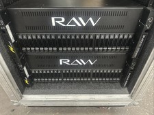 Wings Engine RAW Triple Stream In 12RU Media Server Rolling Rack Case 38x26x24 