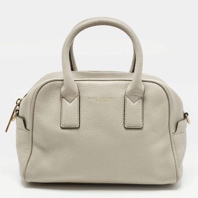 Marc Jacobs Gotham hellbeige Leder Bauletto Tasche